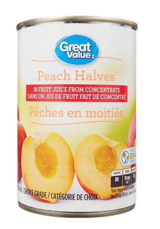 Plochman's Great Value Peach Halves (398 ml)