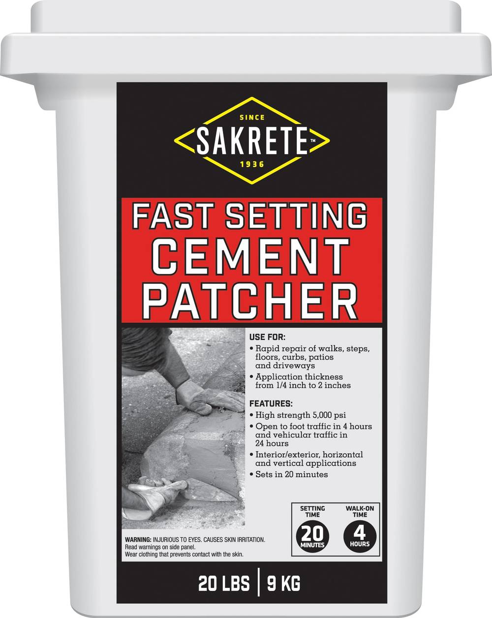 Sakrete Fast Setting 20-lb Concrete Patch | NA