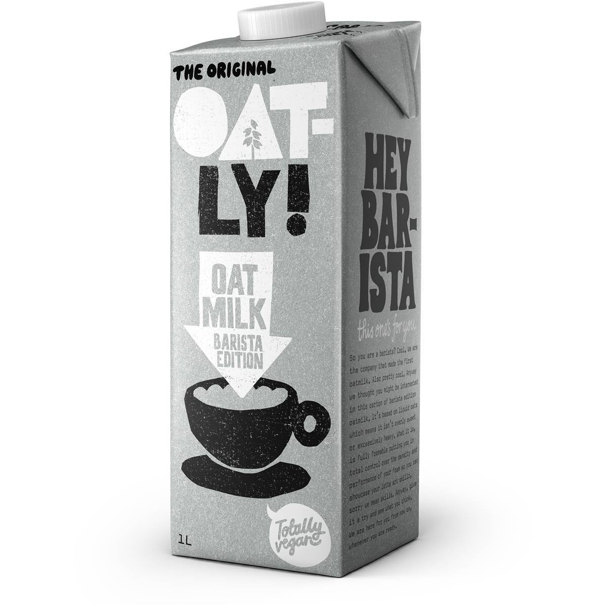Oatly Oat Milk Barista Edition 1L
