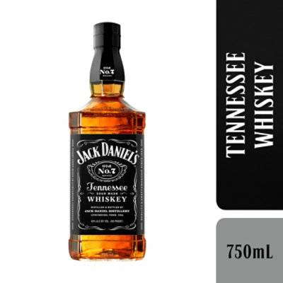 Jack Daniels Old No. 7 Tennessee Whiskey 80 Proof In Bottle - 750 Ml