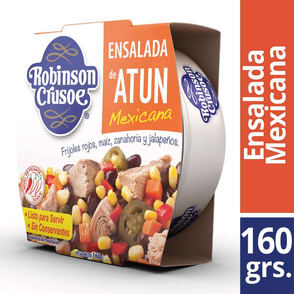 Robinson Crusoe · Ensalada de atún mexicana (160 g)