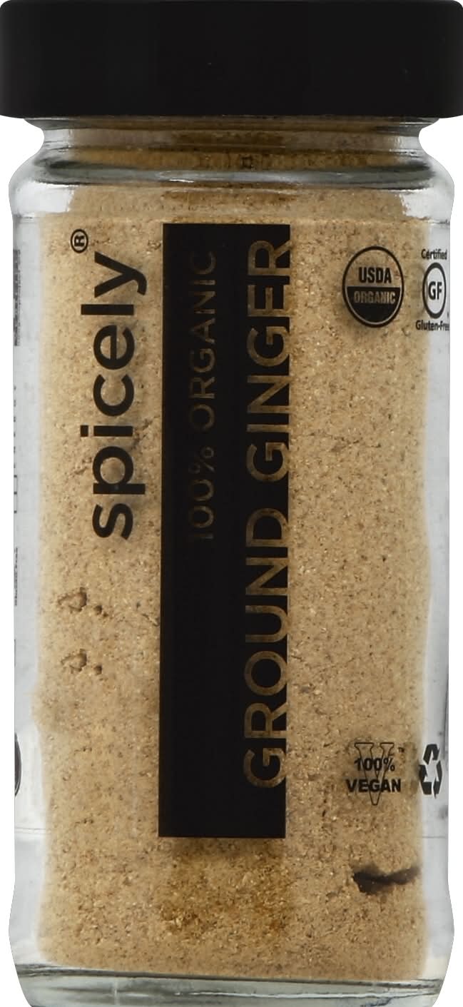 Spicely 100% Organic Ground Ginger