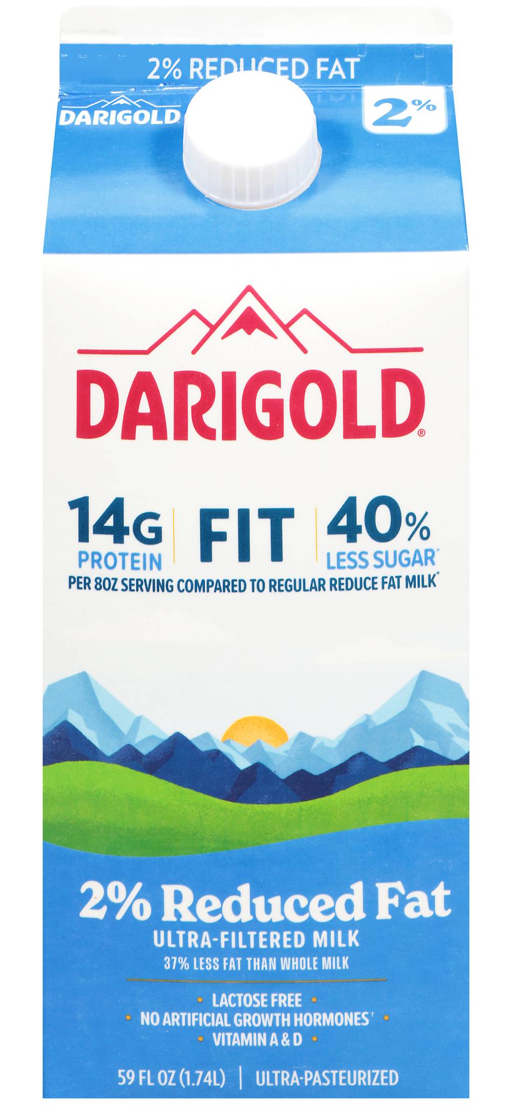 Darigold Fit Lactose Free 2% Reduced Fat Milk (59 fl oz)