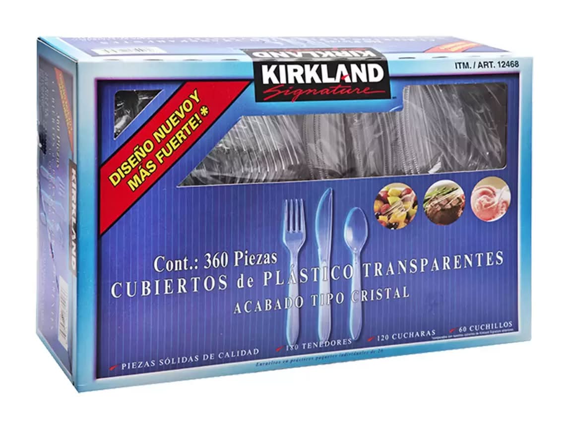 Kirkland Signature · Cubiertos desechables