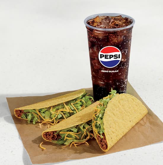3 Crunchy Tacos Combo