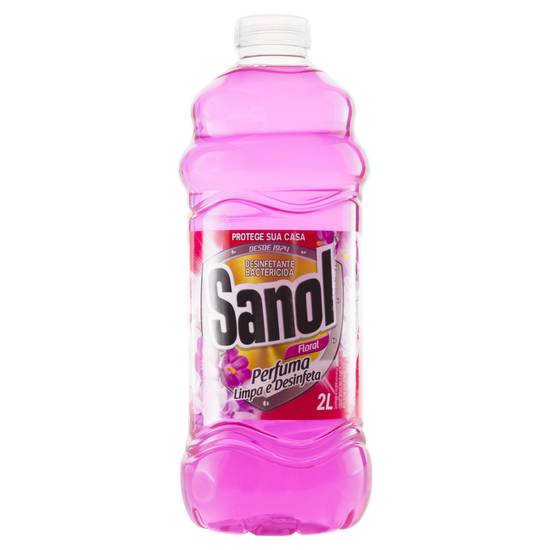 Sanol · Desinfetante bactericida multiuso - Floral (2 L)