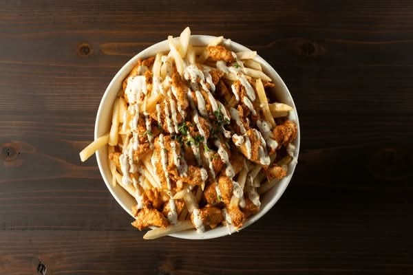 Chick’N’Fries avec coleslow