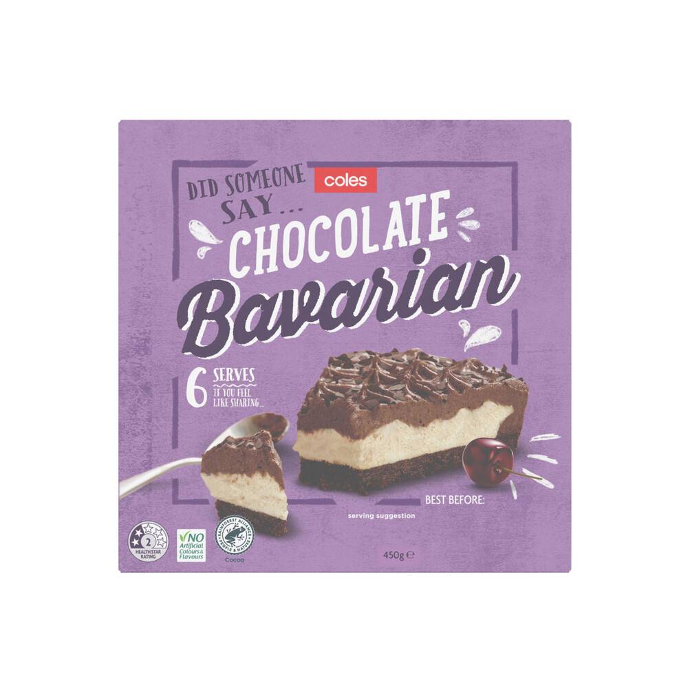 Coles Chocolate Bavarian