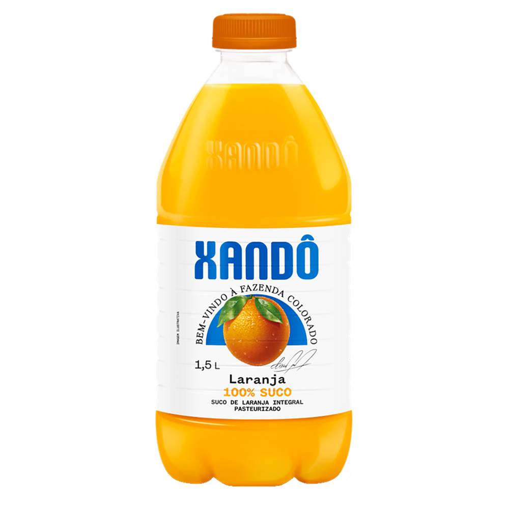 Xandô suco de laranja integral pasteurizado (1.5 l)