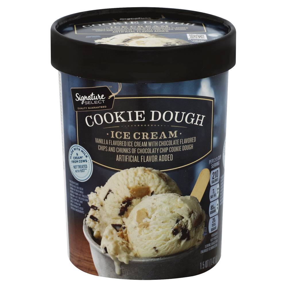 Signature Select Chocolate Chip Cookie Dough Ice Cream (3.13 lbs)