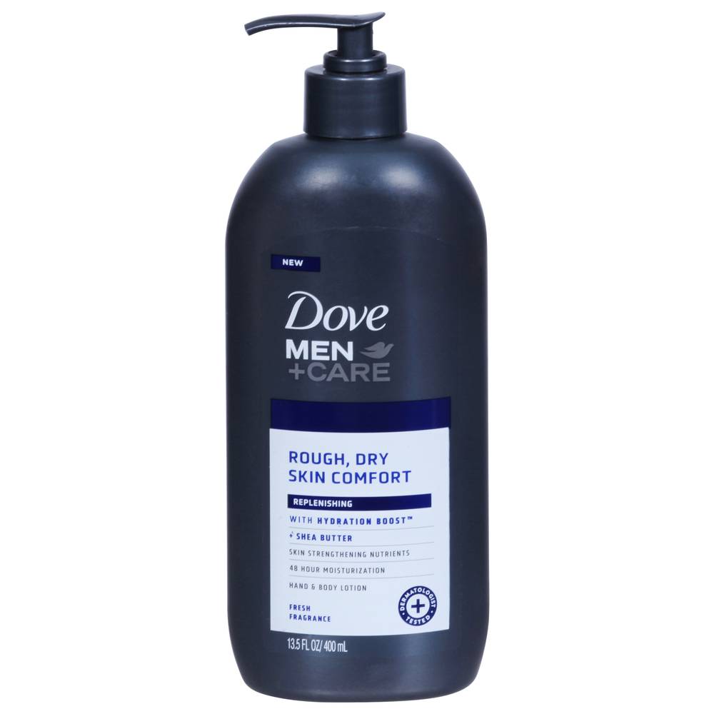 Dove Men + Care Replenishing Fresh Fragrance Hand & Body Lotion (13.5 fl oz)