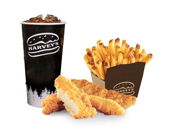 Chicken Strips Combo (4 Pieces)