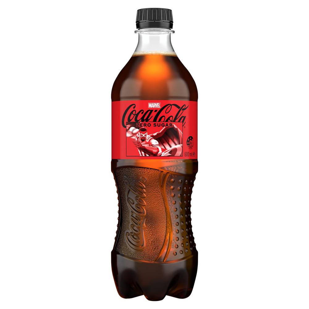 Coca-Cola Zero Sugar Soft Drink (600mL)