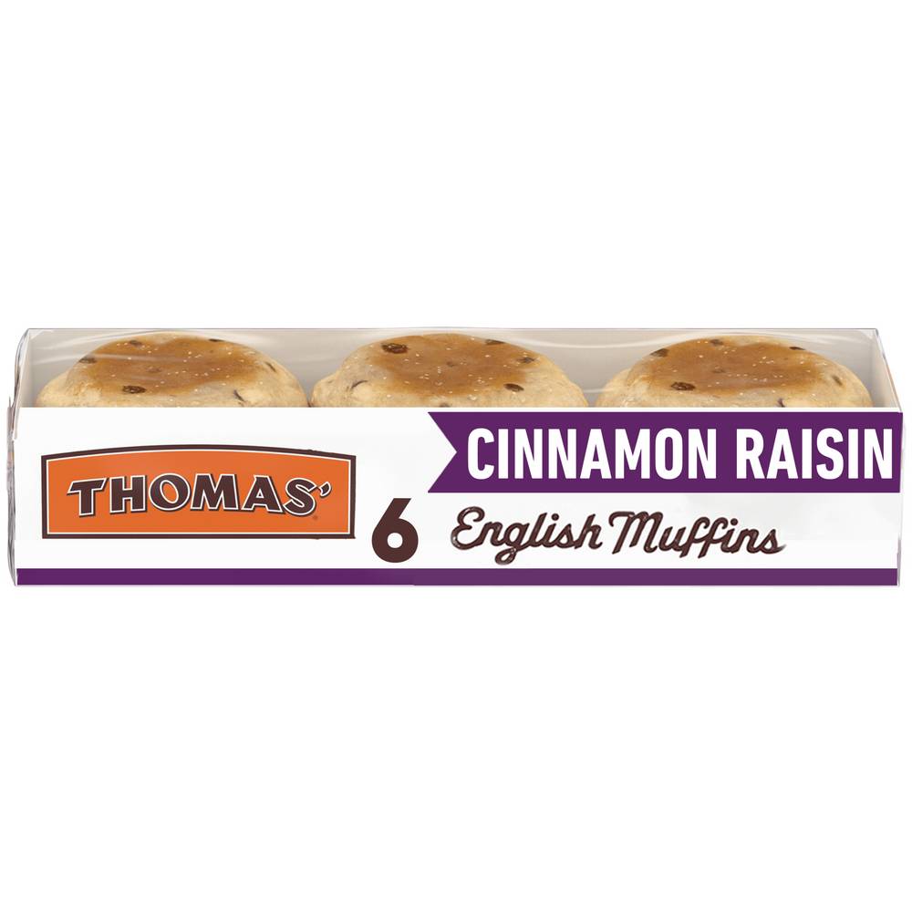 Thomas' Cinnamon and Raisin English Muffins (6 ct)