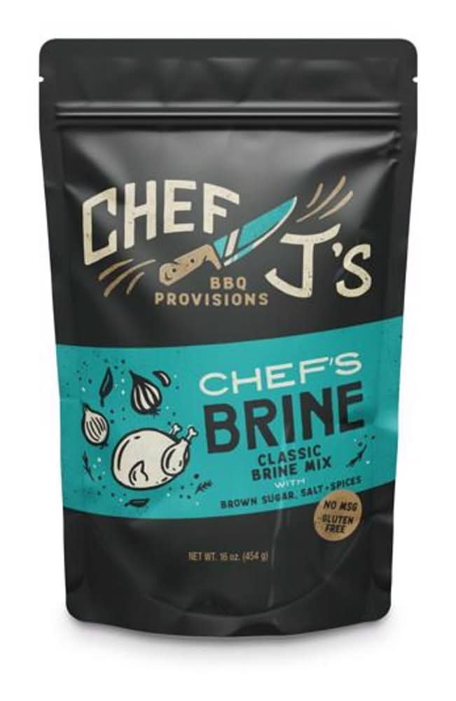 Chef J'S Bbq Provisions Chefs Brine Brine Mix 16 Oz