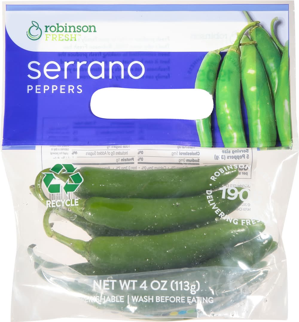 Robinson Fresh Serrano Pepper (4 oz)