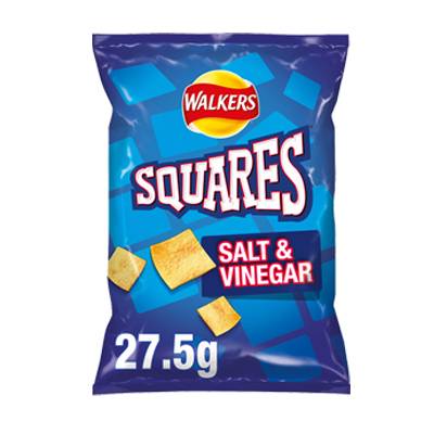 Walkers Squares Salt & Vinegar