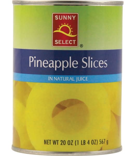 Sunny Select Sliced Pineapple (20 oz)