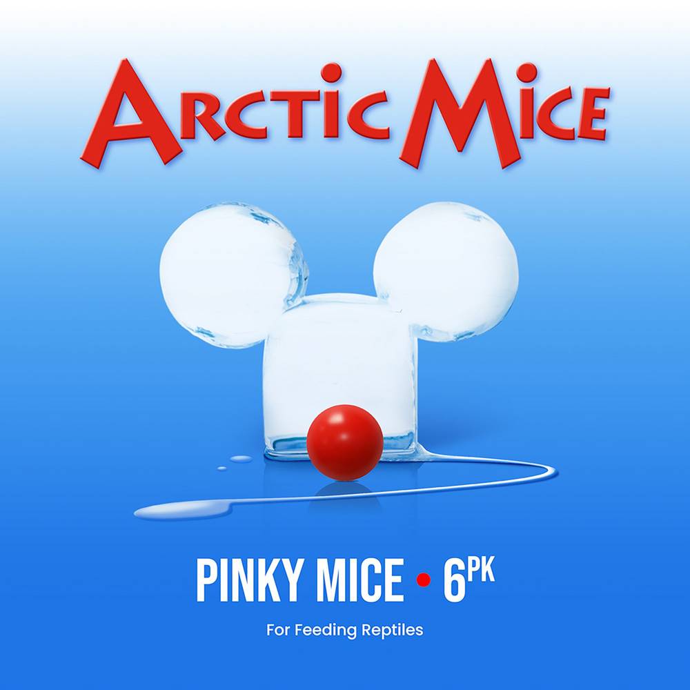 Arctic Mice Frozen Pinky Mice (Size: 6 Count)