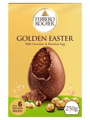Ferrero Rocher Golden Easter Egg Milk Chocolate (Hazelnut)