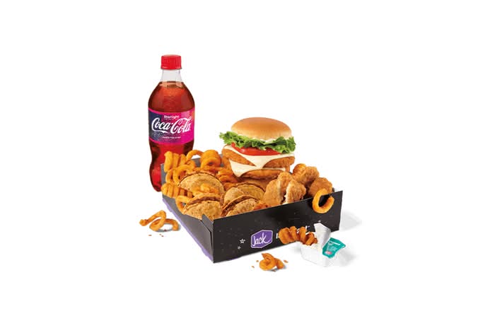Coca-Cola® Starlight Munchie Meal with Really Big Chicken Sandwich