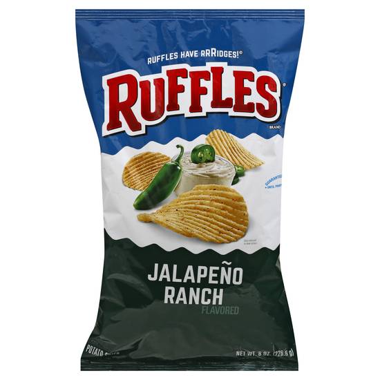 Ruffles Potato Chips (jalapeno ranch )