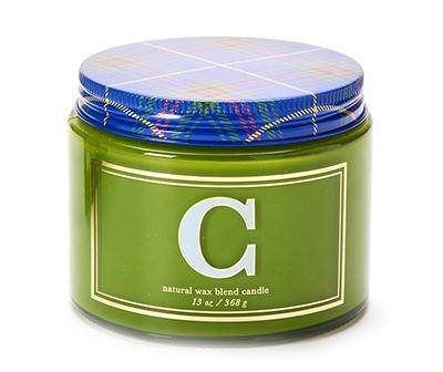 "C" Cucumber Green Tea 3-Wick Candle, 13 Oz.