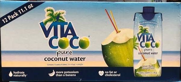 Vita Coco - Pure Coconut Water - 330 ml 12/ (1X12|1 Unit per Case)