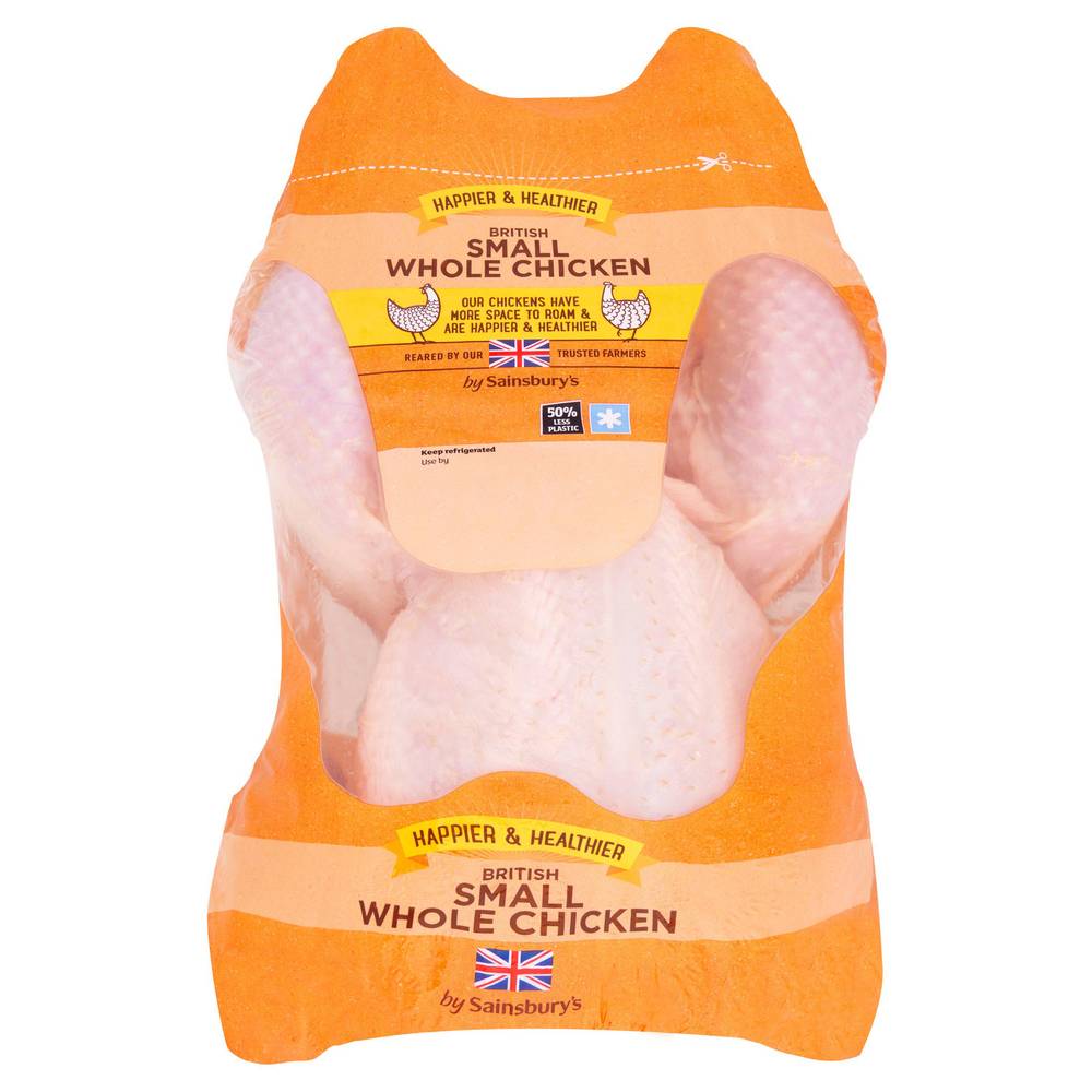 Sainsbury's British Fresh Small Whole Chicken 1.35kg