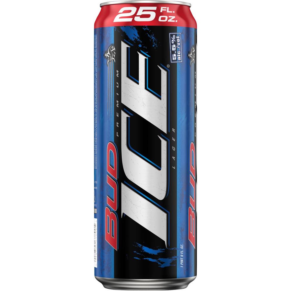 Bud Ice Lager Can - 25 fl oz