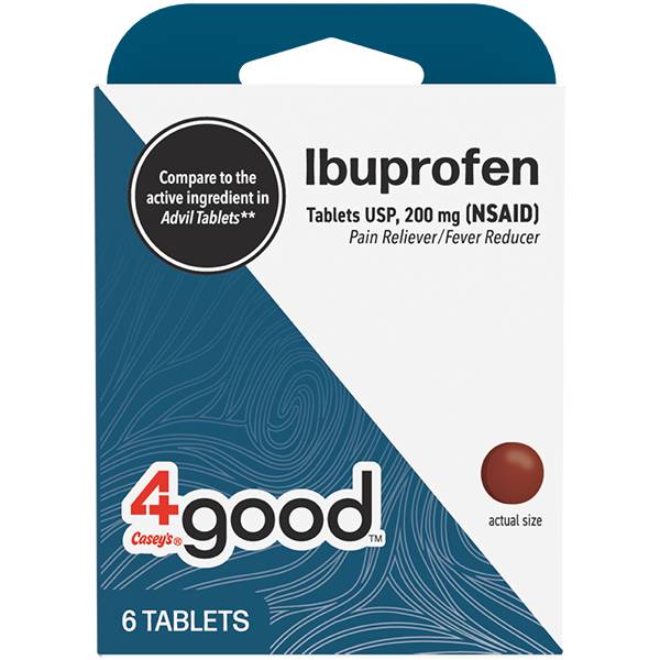 Casey's Ibuprofen 6ct