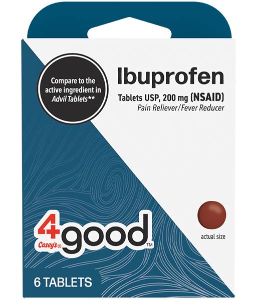 Casey's Ibuprofen 6ct