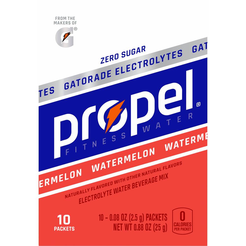 Propel Zero Sugar Electrolyte Water Beverage Mix (0.88 oz) (watermelon)