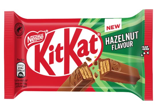 KitKat Hazelnut, Chocolate Wafer Bar (41.5g)