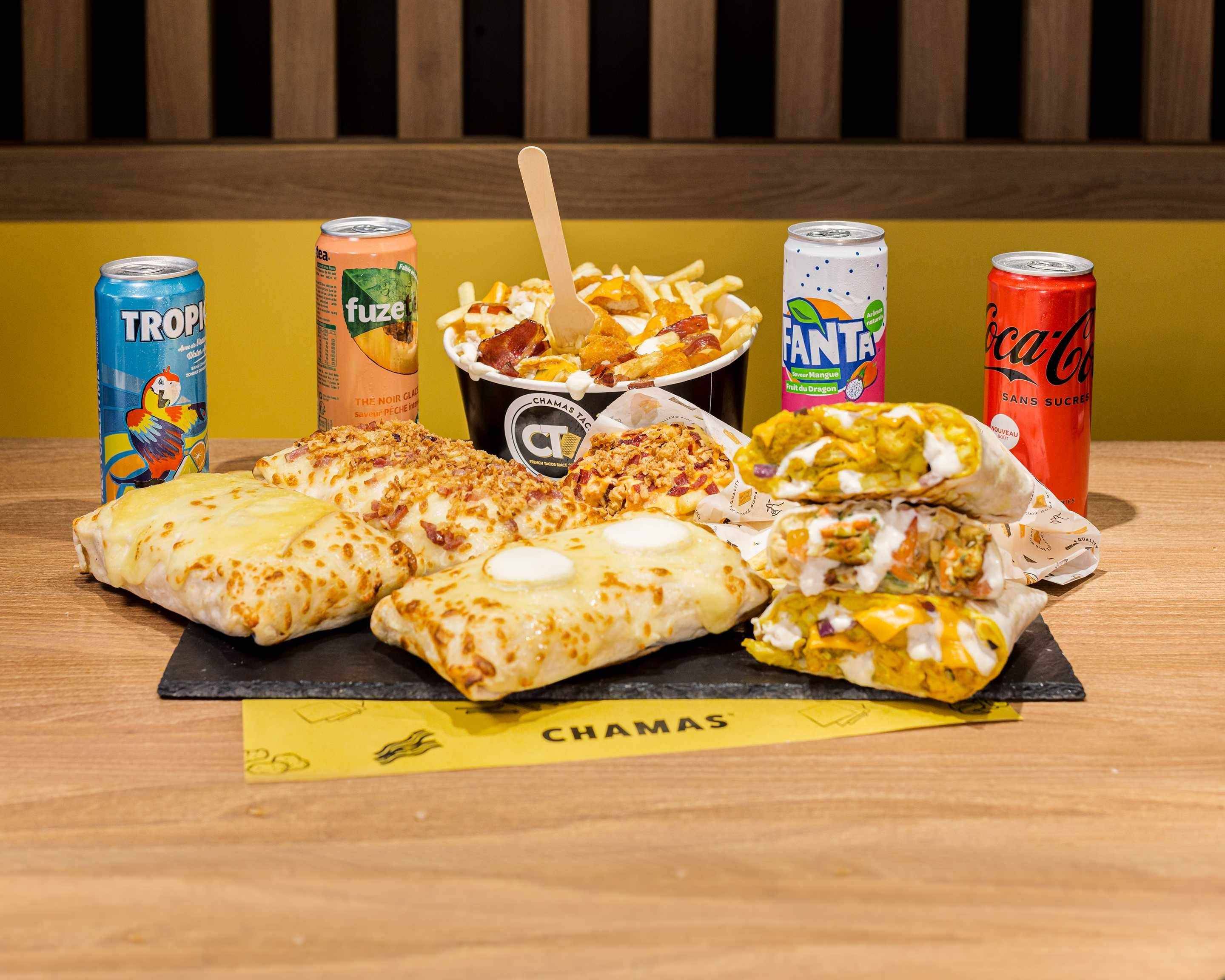 Livraison Chamas Tacos SaintMichel à Dijon Menu et prix Uber Eats