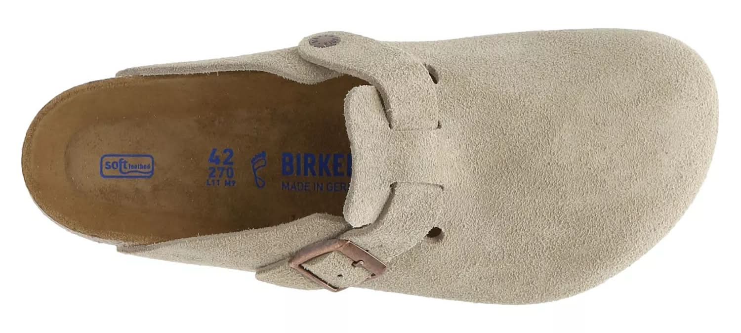 Birkenstock Boston Clog - Men's (Taupe Regular/Wide - EU 42 / US