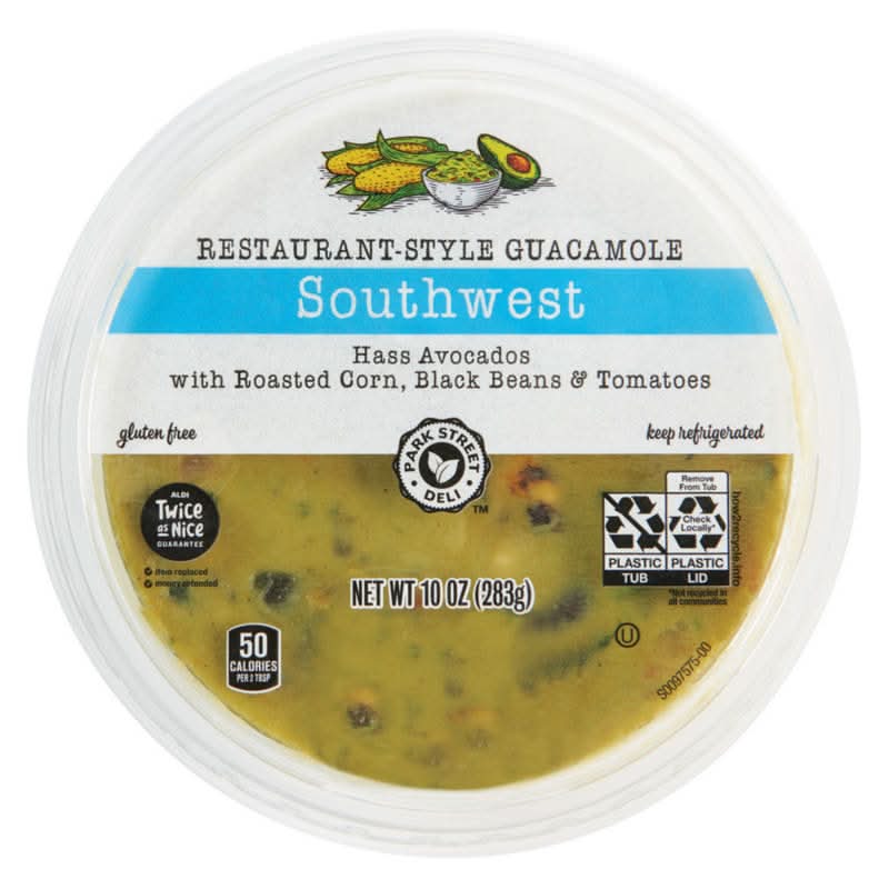 Park Street Deli Restaurant Style Guacamole, Southwest (10 oz)