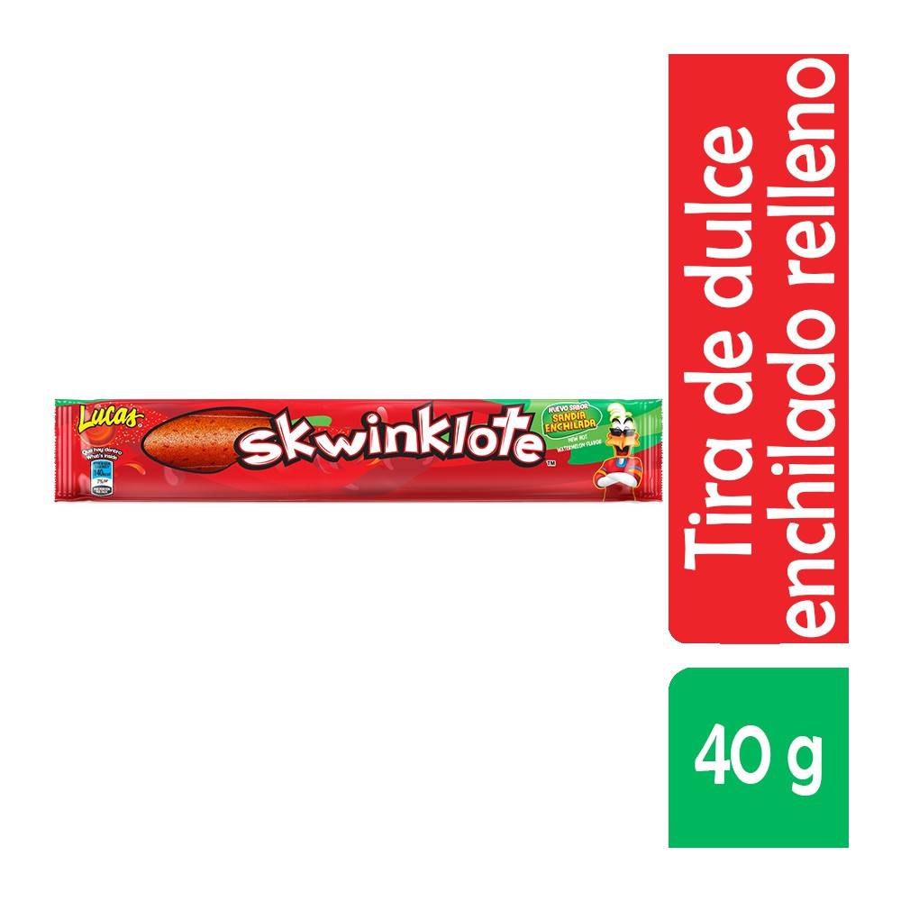 Skwinklote · Tira de dulce enchilado relleno (40 g)