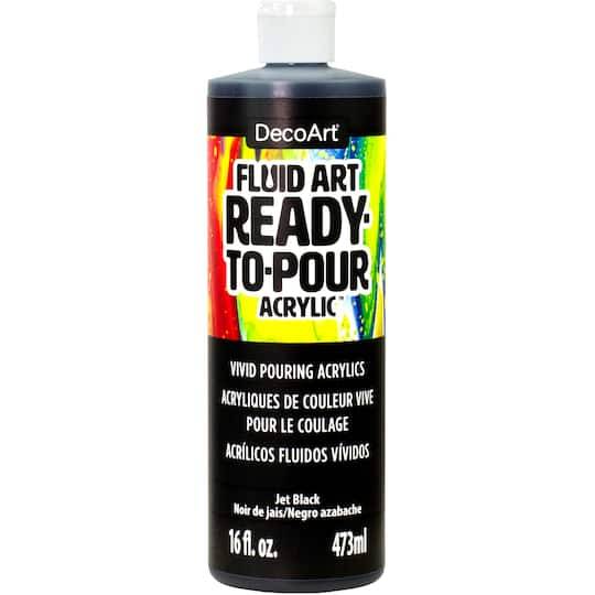 Decoart Fluid Art Ready-To-Pour Acrylic Paint, 16Oz.