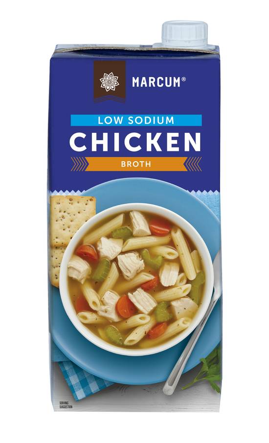 Marcum Low Sodium Chicken Broth