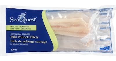 Seaquest Filets De Goberge Sauvage / Wild Pollock Fillets 400.0 G