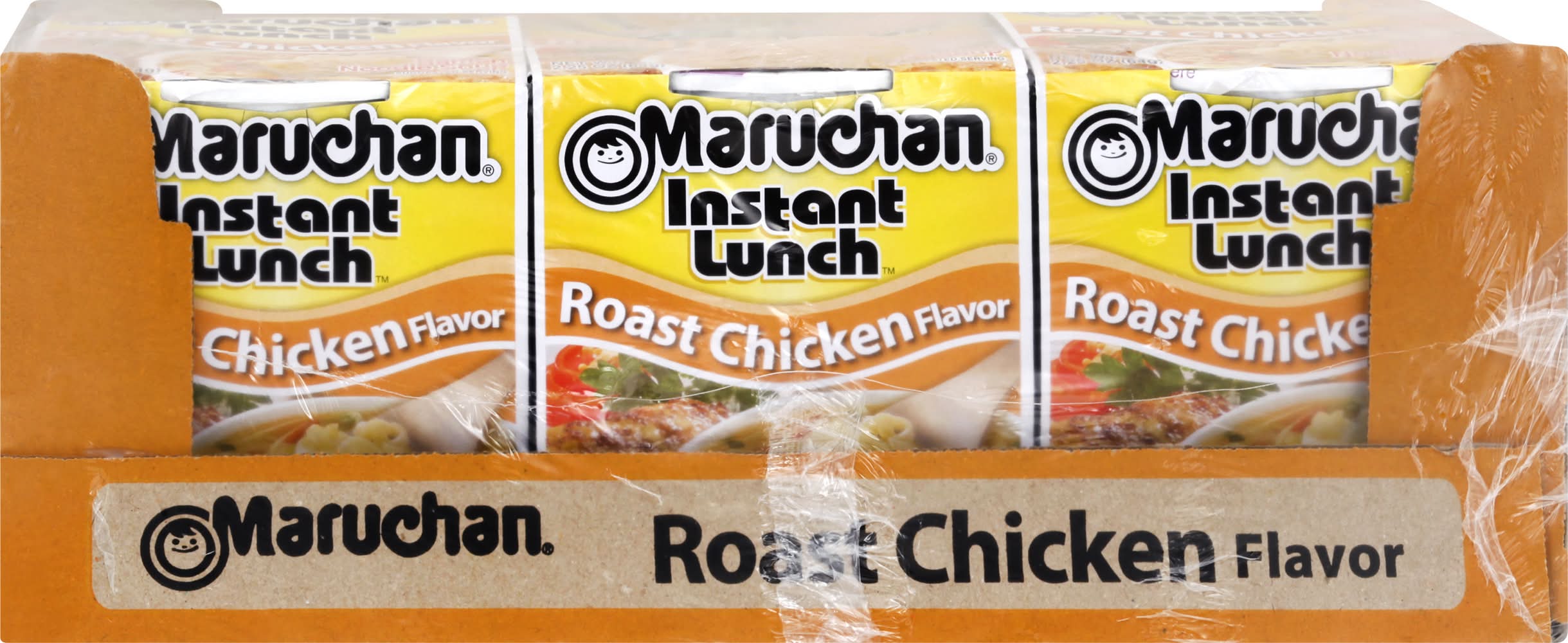 Maruchan Instant Lunch Ramen Noodle Soup, Roast Chicken (2.25 oz, 12 ct)