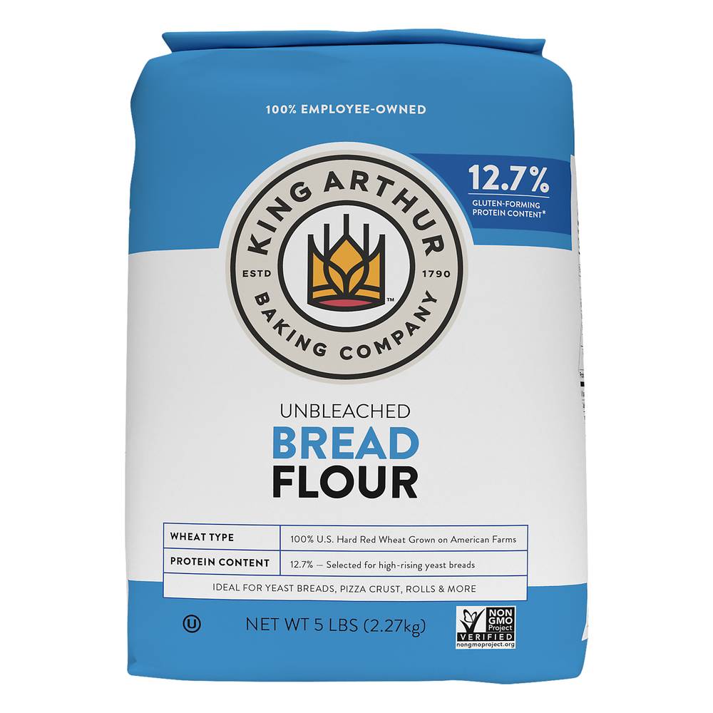 King Arthur Baking Unbleached Bread Flour (5 lbs)