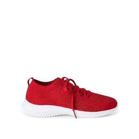 Athletic Works Women's Herc Sneakers, 8, Red