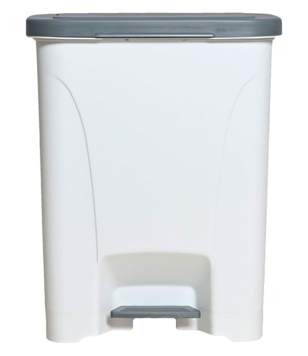 Basurero pedal 25 lt plástico