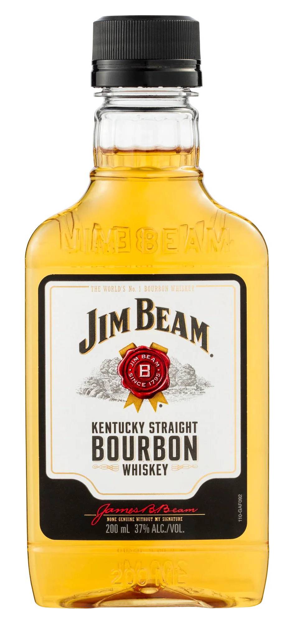 Jim Beam Kentucky straight Bourbon Whiskey 200 ML