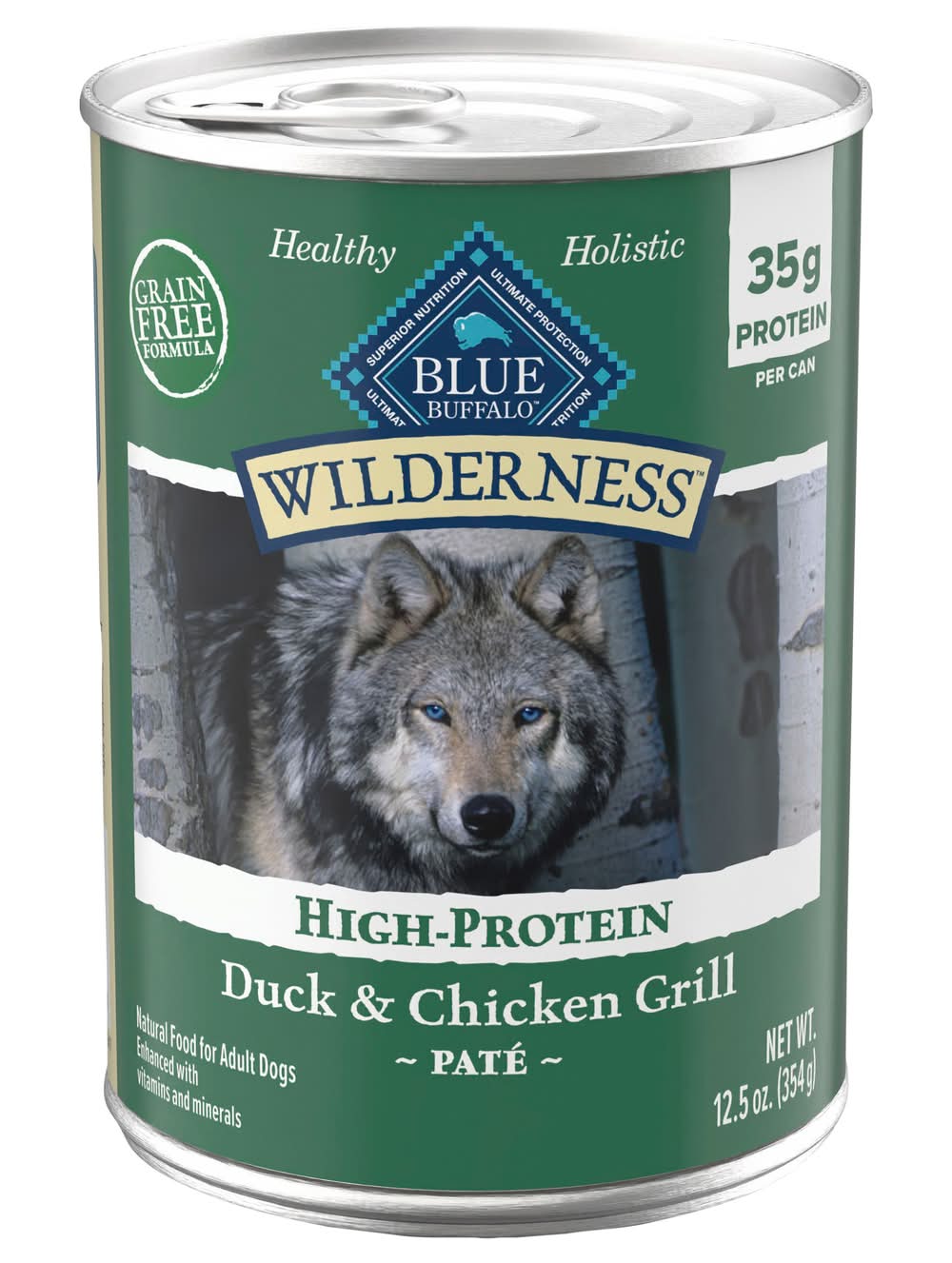 Blue Wilderness High Protein Duck & Chicken Grill Dog Food (12.5 oz)