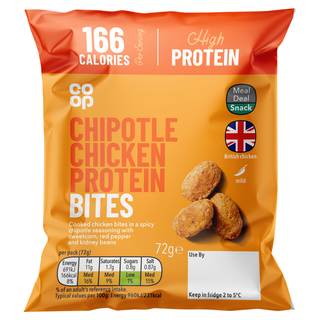 Co-op Ftg Mexican Chicken Bites 72G