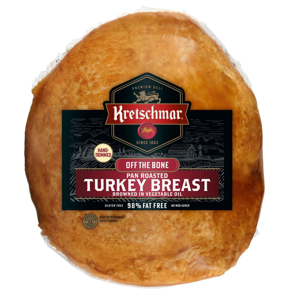Kretschmar Premium Deli Off the Bone Pan Roasted Turkey Breast