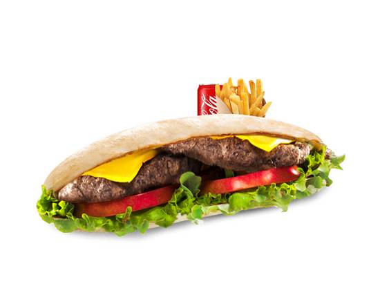 Menu sandwich steak